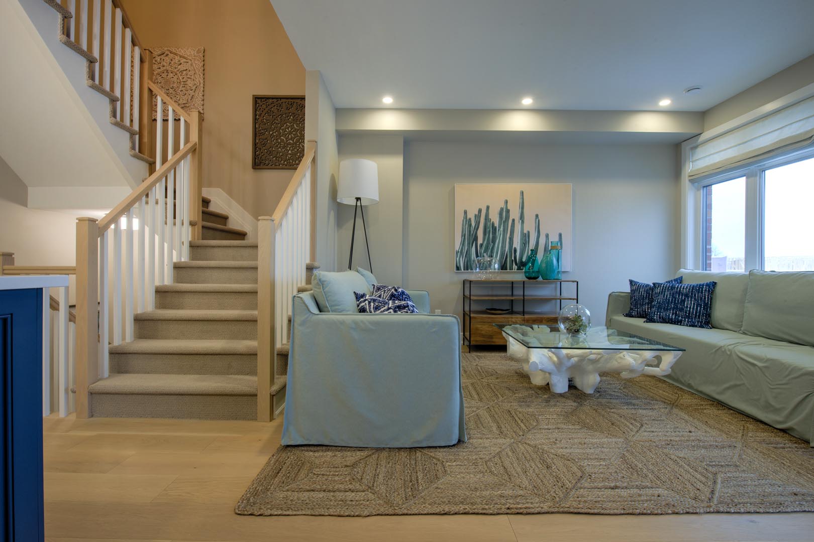 Brockton Living Room Gallery Townhome